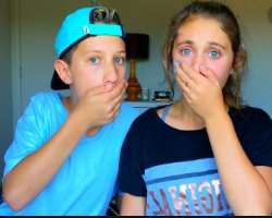 His younger sister Lydia is also a YouTube star who stars along with him in many of his YouTube vlogs.